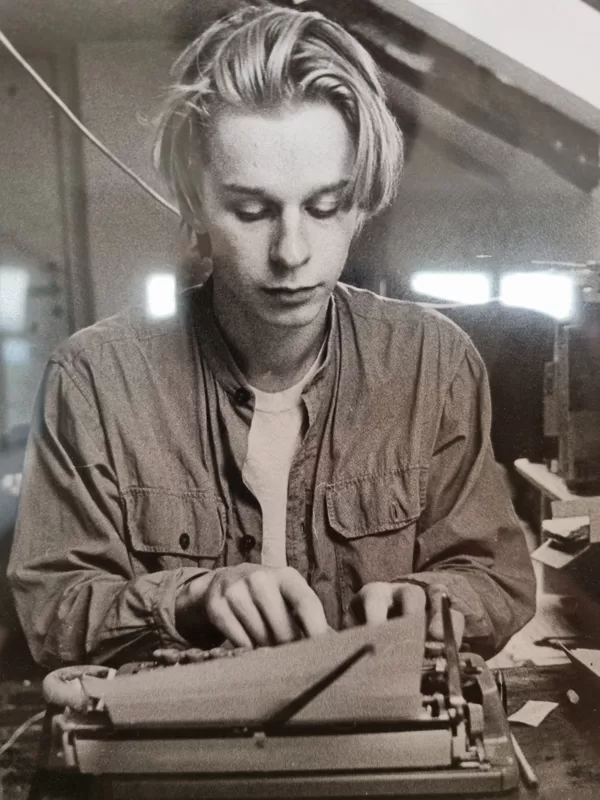 Robert Ulvede som ung. Foto Ari Loustarinen